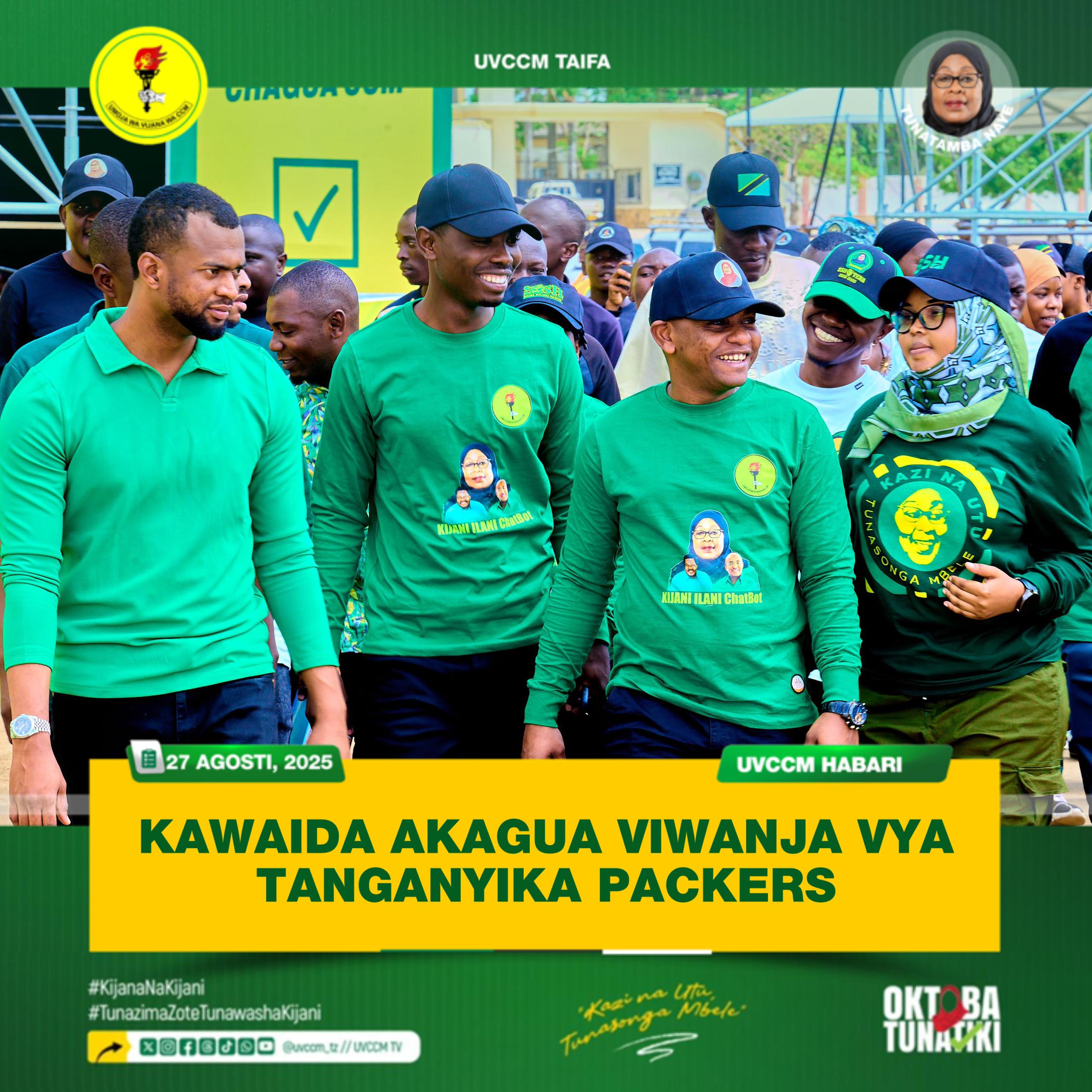 KAWAIDA ATEMBELEA NA KUKAGUA VIWANJA VYA TANGANYIKA PACKERS