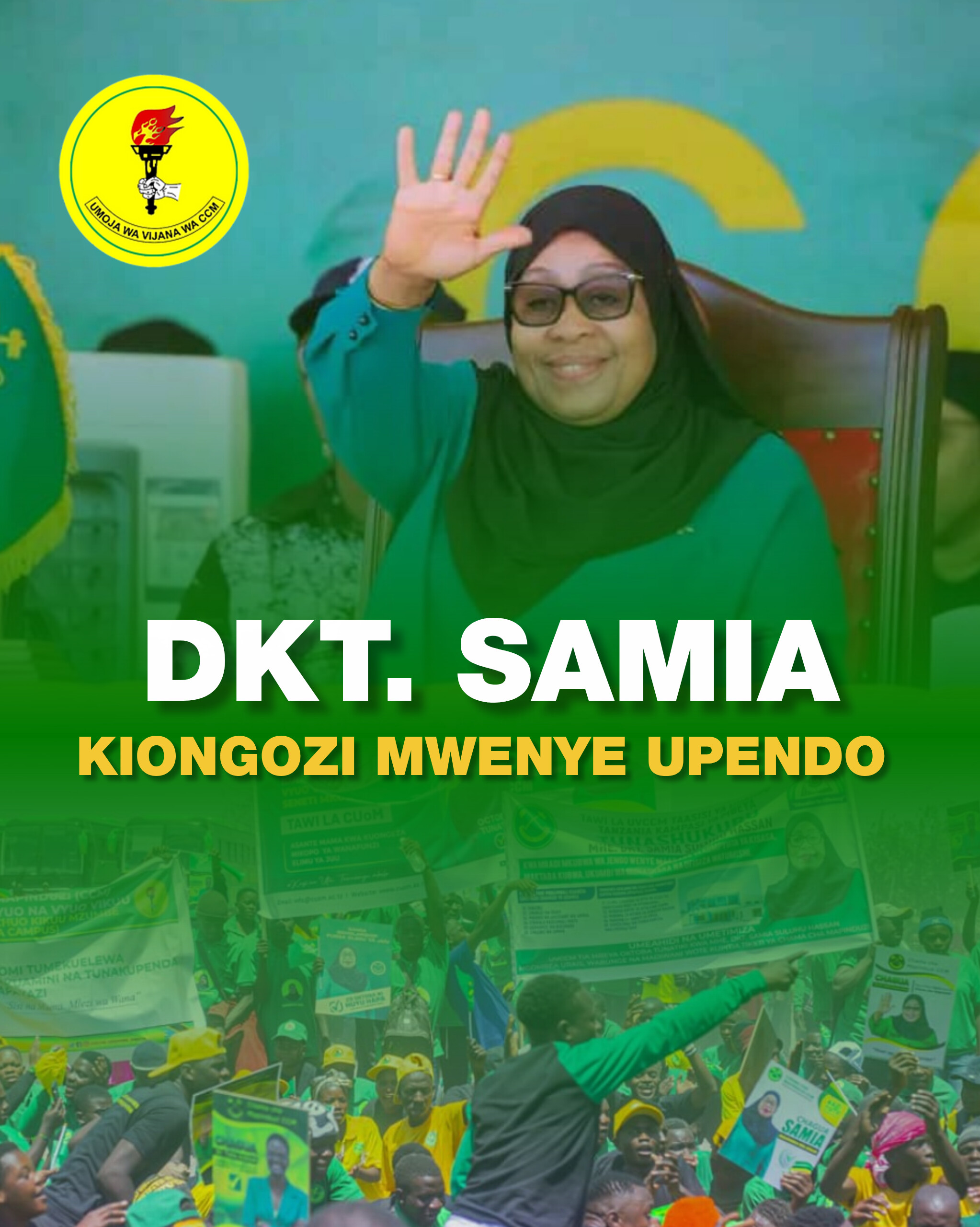 DKT. SAMIA KIONGOZI MWENYE UPENDO