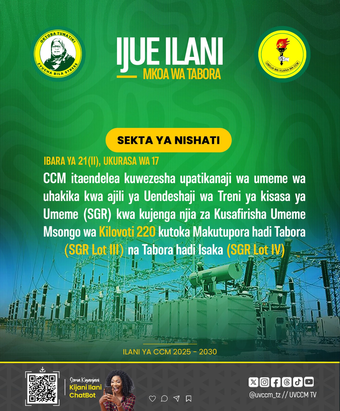 IJUE ILANI YA CCM NGUZO ZA MAENDELEO YA TAIFA
