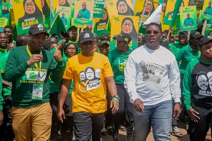 MATEMBEZI YA HESHIMA KUELEKEA KWENYE MKUTANO WA KAMPENI ZA UCHAGUZI BUKOMBE