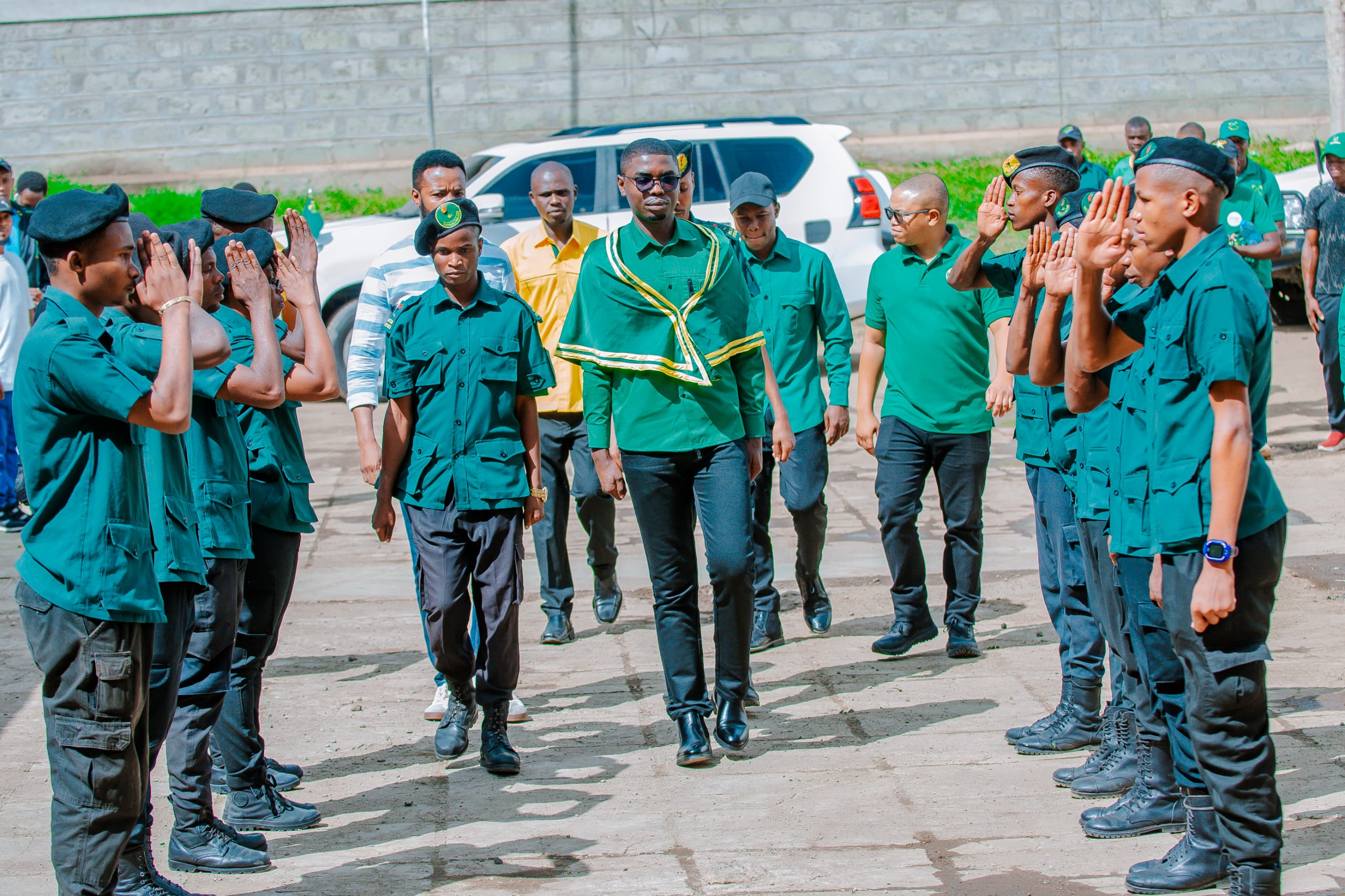 KATIBU MKUU WA UVCCM, NDUGU HALID MWINYI, APOKELEWA MKOANI ARUSHA