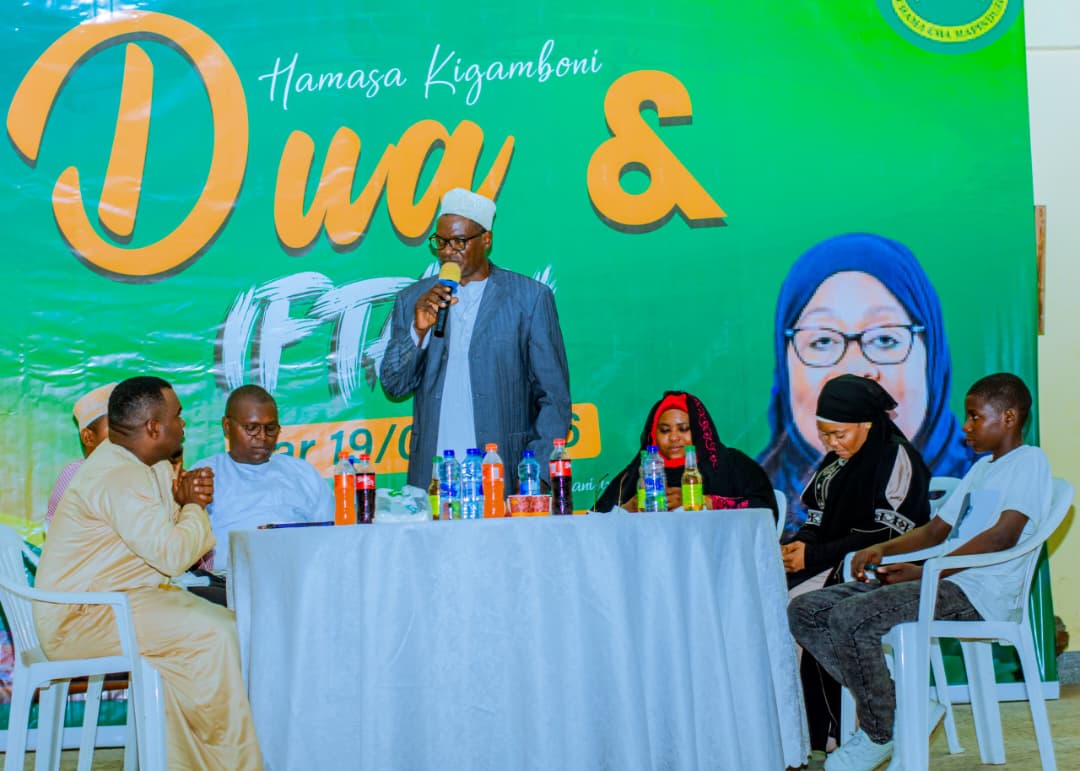 DUA NA IFTARI YA PAMOJA ILIYOANDALIWA NA UVCCM KIGAMBONI YAFANA
