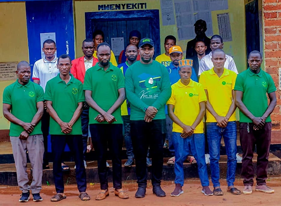 KATIBU UVCCM (W) SONGEA MJINI AENDELEA NA ZIARA YA KITENDAJI KATA ZA SHULE YA TANGA NA MSHANGANO