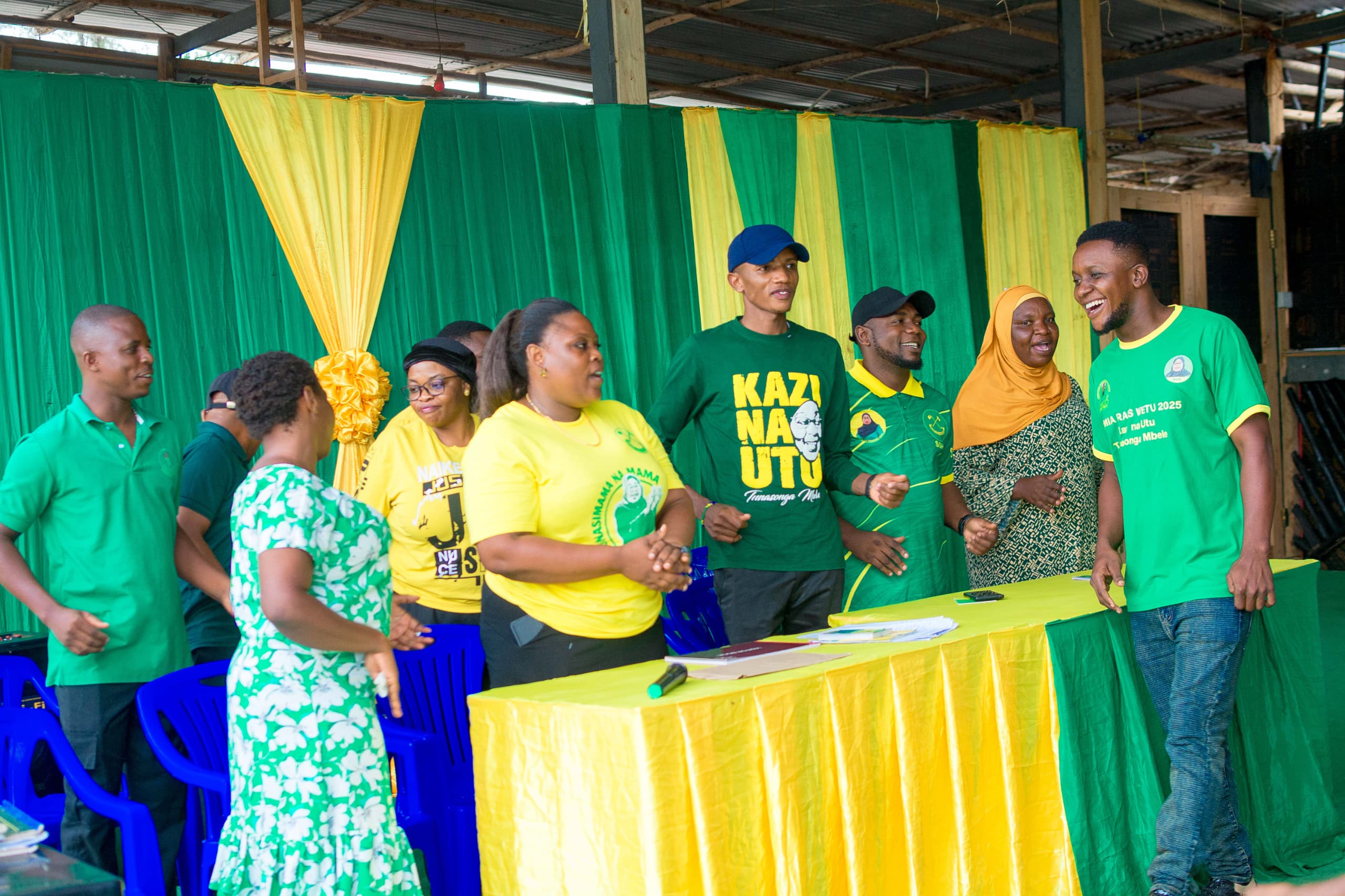 DAY TWO: ZIARA YA KITENDAJI YAENDELEA KATA ZA MBWENI NA WAZO