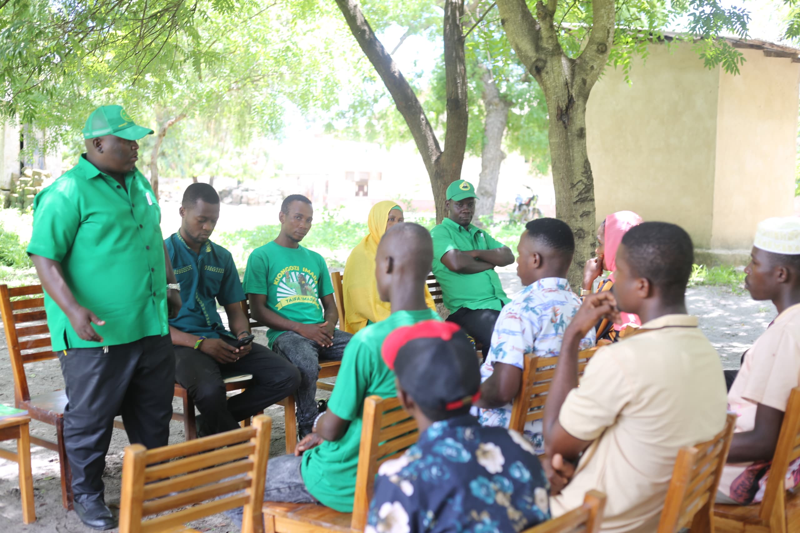 ZIARA YA KIUTENDAJI UVCCM (W) TANGA YAANZA KWA KASI KATA YA KIOMONI