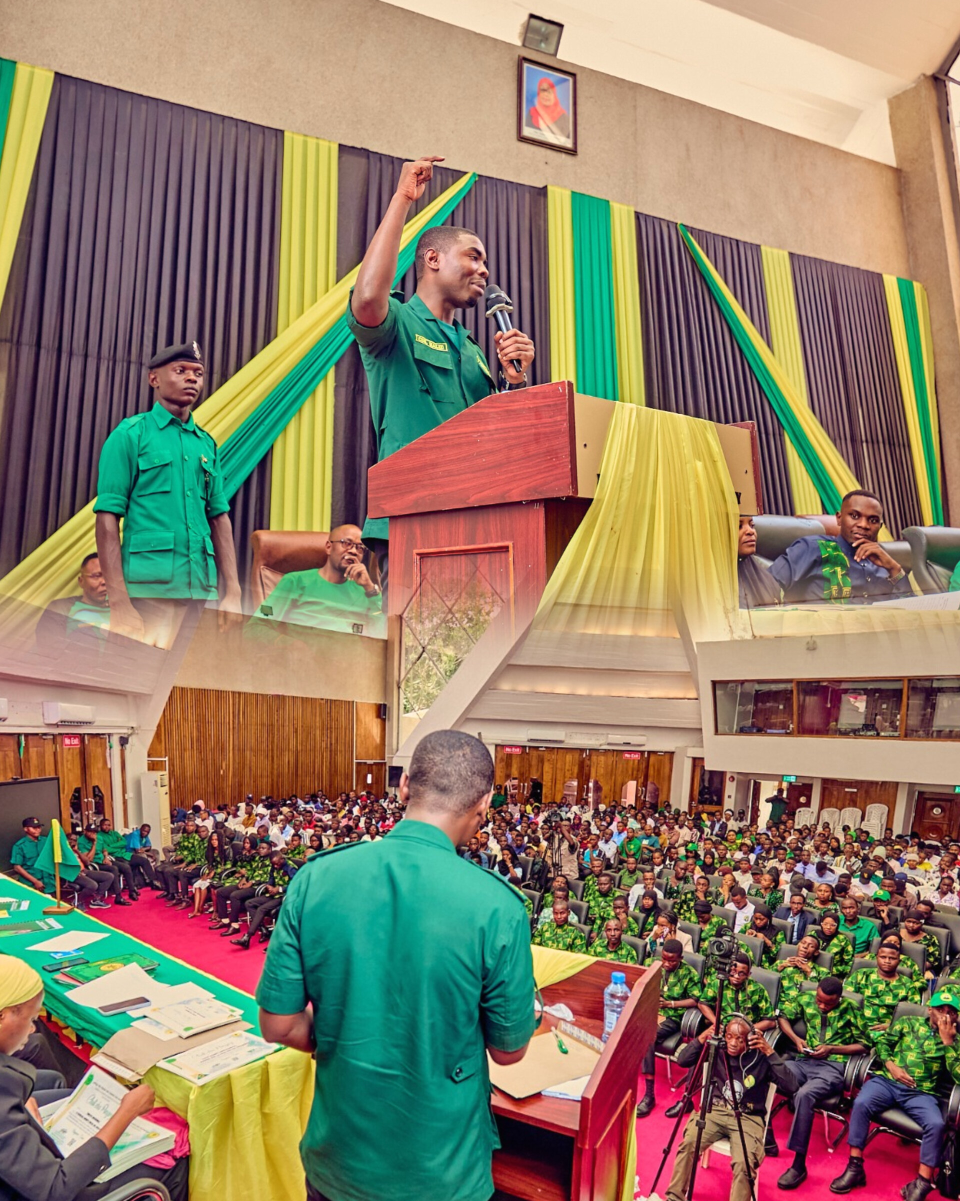 KATIBU MKUU UVCCM MWINYI, CCM NI TANURI LA KUPIKA VIONGOZI, KIMBILIO LA VIJANA WENYE NDOTO ZA UONGOZI TOFAUTI NA VYAMA VYENYE MLENGO WA SACCOS